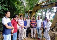 কুলাউড়ার টিলাগাওয়ে ৮৪ লক্ষ টাকার সড়ক নির্মান কাজের উদ্বোধন