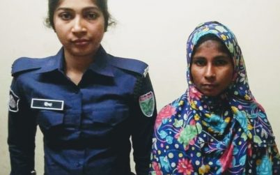 বড়লেখার শাহবাজপুরে মদসহ নারী মাদক কারবারি গ্রেফতার