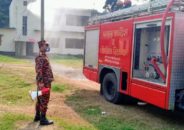 কুলাউড়ায় উপজেলা প্রশাসন ও পুলিশ প্রশাসনের জীবাণুনাশক স্প্রে কার্যক্রম শুরু