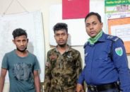 কুলাউড়ায় তক্ষক সহ দুজন আটক