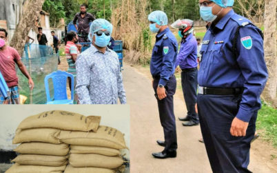 কুলাউড়ায় কালোবাজারে বিক্রিকরা সরকারী চালসহ আটক ২