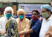 কুলাউড়ার কাদিপুরে বিএনপি নেতা বাবলুর ঈদ সামগ্রী বিতরণ