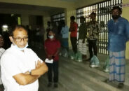 কুলাউড়ায় কামাল হাসান’র ত্রাণ বিতরণ