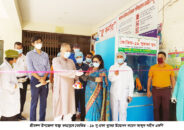 শ্রীমঙ্গল উপজেলা স্বাস্থ্য কমপ্লেক্সে কোভিড – ১৯ সু-রক্ষা বুথের উদ্বোধন