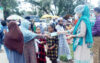 কুলাউড়ায় উপজেলা প্রশাসনের মাস্ক বিতরন