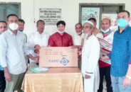 কুলাউড়ার ভাটেরায় এমপি সুলতান মনসুরের পক্ষে সৌর বিদ্যুৎ বিতরণ