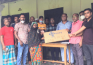কুলাউড়ার বরমচালে এমপি সুলতান মনসুরের পক্ষে সৌর বিদ্যুৎ বিতরণ