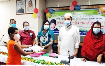 কুলাউড়ায় শেখ রাসেলের জম্মবার্ষিকী পালিত