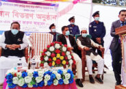 কুলাউড়া থানায় নতুন যান বিতরণে পুলিশ সুপার ফারুক আহমেদ