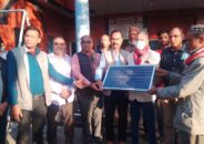 কুলাউড়া পৌরসভায় এমপি সুলতান মনসুরের পক্ষে সৌর বিদ্যুৎ বিতরণ