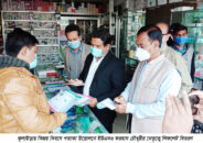 কুলাউড়ায় বিজয় দিবসে পতাকা উত্তোলনে প্রশাসনের লিফলেট বিতরণ
