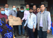 কুলাউড়ার টিলাগাঁওয়ে এমপি সুলতান মনসুরের পক্ষে সৌর বিদ্যুৎ বিতরণ