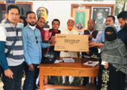 কুলাউড়ার শরীফপুরে এমপি সুলতান মনসুরের পক্ষে সৌর বিদ্যুৎ বিতরণ