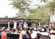 কুলাউড়ায় পুলিশের সাথে হরতাল সমর্থকদের সংঘর্ষ : পরিস্থিতি নিয়ন্ত্রণে রাবার বুলেট