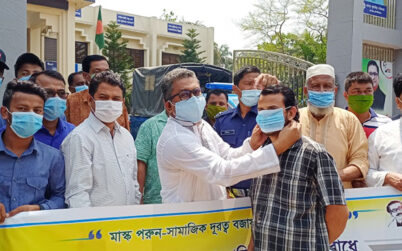 কুলাউড়া পৌর মেয়রের সচেতনতামূলক  র‌্যালী