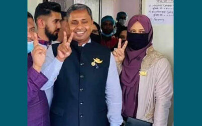 সিলেট-৩ আসনের উপনির্বাচনে বিপুল ভোটের ব্যবধানে এমপি হলেন হাবিব